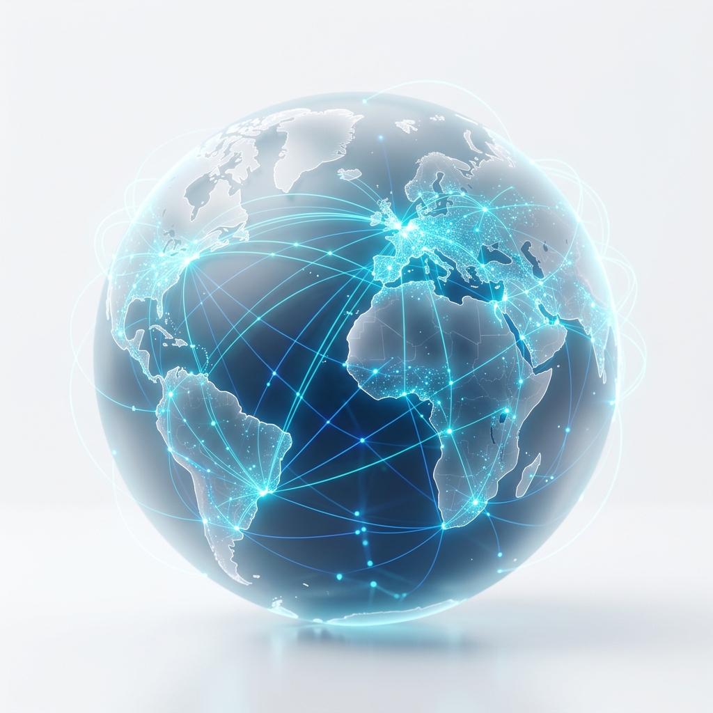 Yardlines Global Delivery Network Globe
